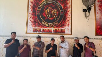 MADAS (Madura Asli Daerah Anak Serumpun) DPC Lumajang Silaturahmi ke Kantor MADAS DPD Jawa Timur, Perkuat Persatuan dan Tertib Organisasi