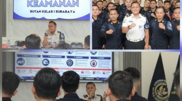 Rutan Surabaya Persempit Celah Gangguan Keamanan, Perkuat Disiplin P2U dan Integritas Jajaran