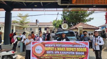 AKSI JILID III FABEM BOGOR RAYA: DESAK PERTANGGUNGJAWABAN BUPATI, WAKIL BUPATI, DAN APH ATAS BERBAGAI KASUS HUKUM DI BOGOR