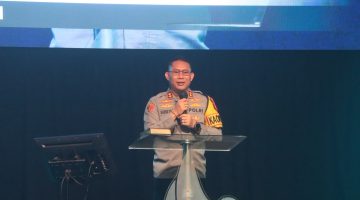 MINGGU KASIH, KAPOLRES KOTIM SAMPAIKAN PESAN KAMTIBMAS KEPADA JEMAAT GEREJA YHS