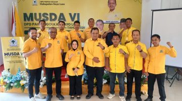 Terpilih Secara Aklamasi, Deddy Yopiansyah Siap Kibarkan Panji Golkar Hingga Pelosok Kampung di Gayo Lues